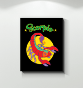 Scorpio Wrapped Canvas | Zodiac series 5 - Beyond T-shirts
